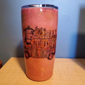 Just a Small Town Girl 20 oz stainless steel tumbler